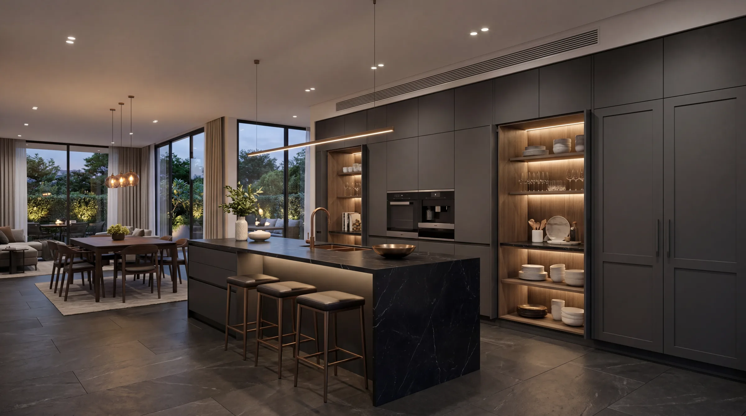 Charcoal Contemporary Luxury