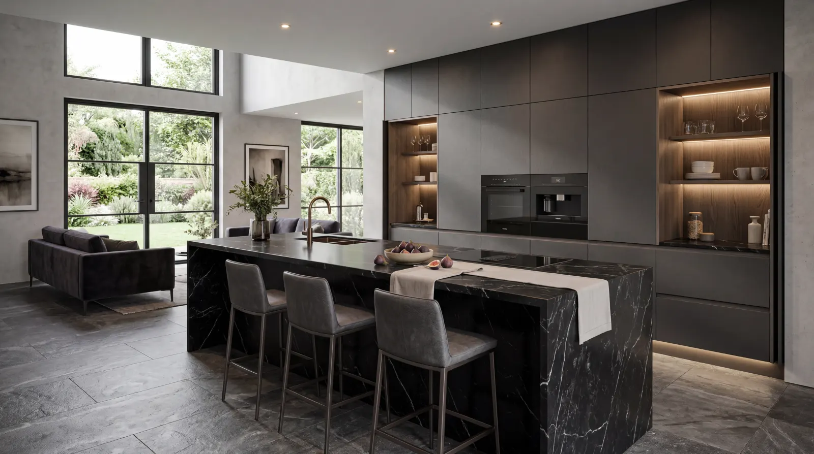 Charcoal Contemporary Luxury — detail 1